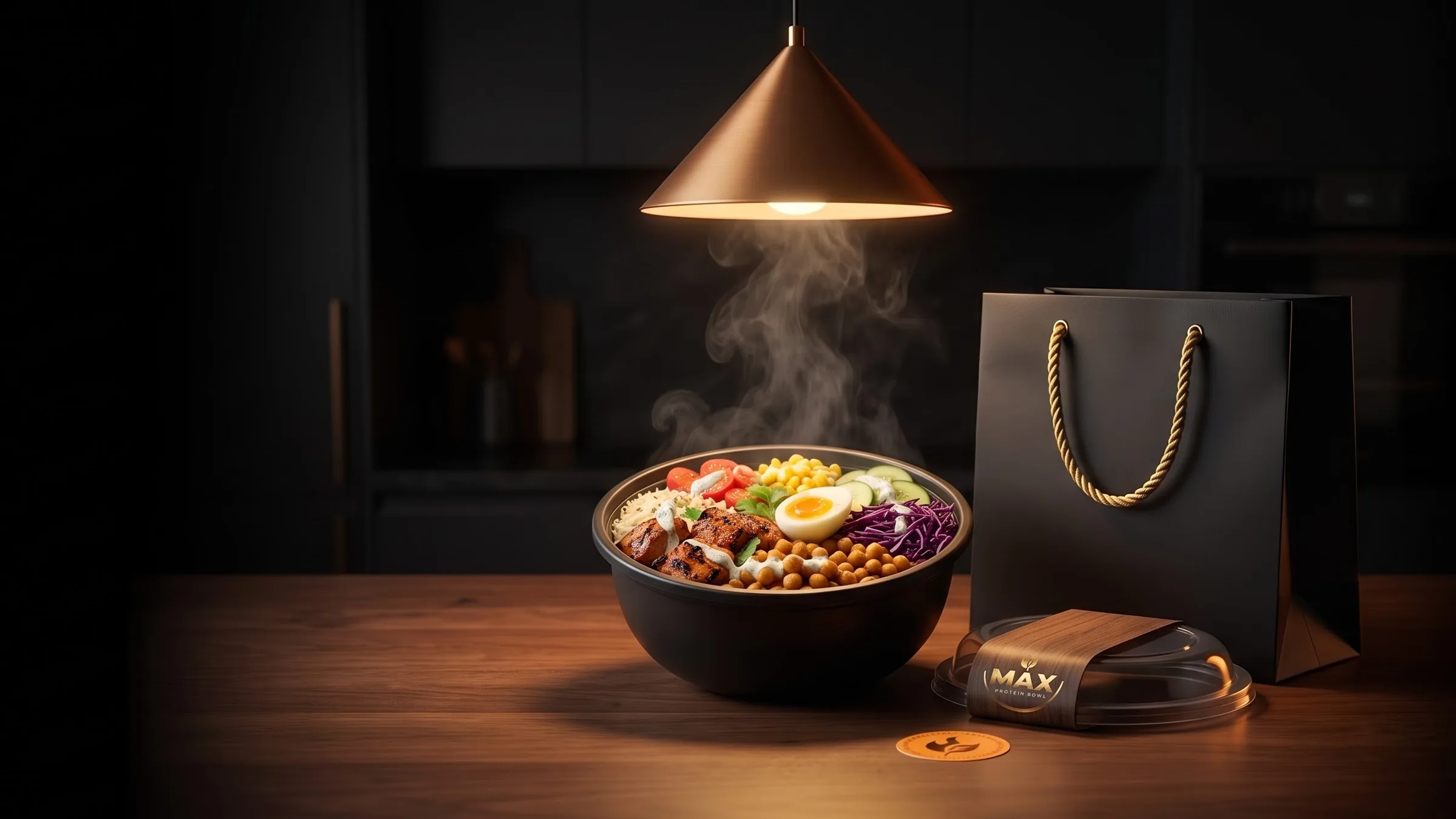 Packing counter: open bowl, lid, sleeve, bag